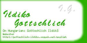 ildiko gottschlich business card